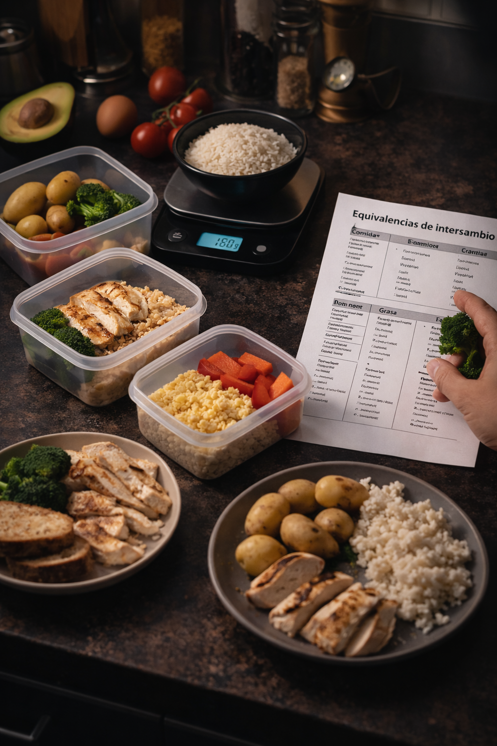 Planificación de comidas y hábitos, ejemplo de método práctico y flexible