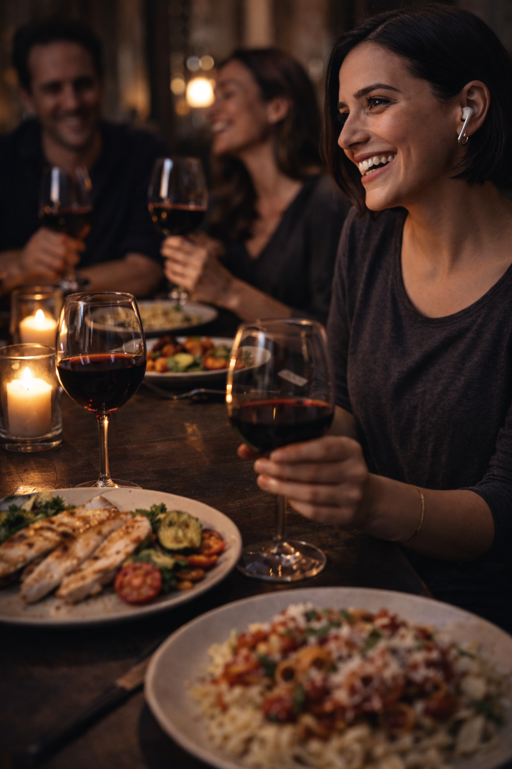 Progreso: comida saludable en contexto real, ejemplo de flexibilidad